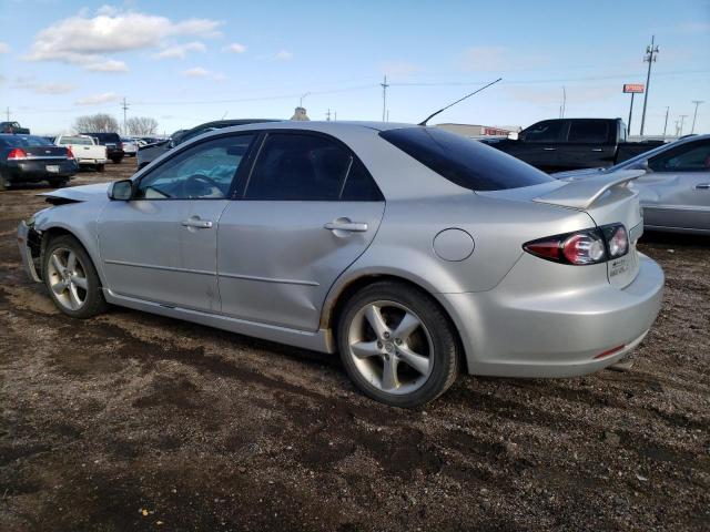 1YVHP80CX75M17138 - 2007 MAZDA 6 I SILVER photo 2