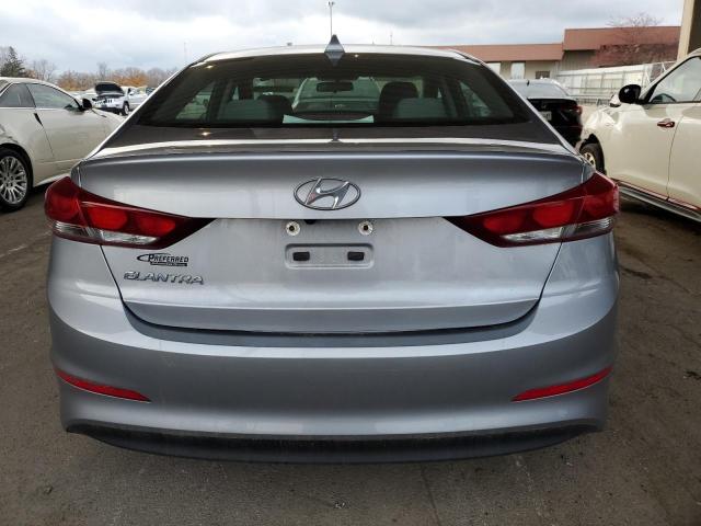 5NPD84LF7HH173725 - 2017 HYUNDAI ELANTRA SE SILVER photo 6