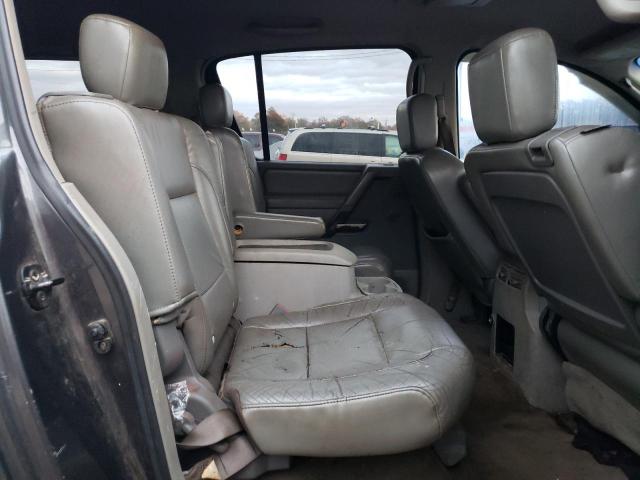 5N1AA08A64N722057 - 2004 NISSAN ARMADA SE GRAY photo 11