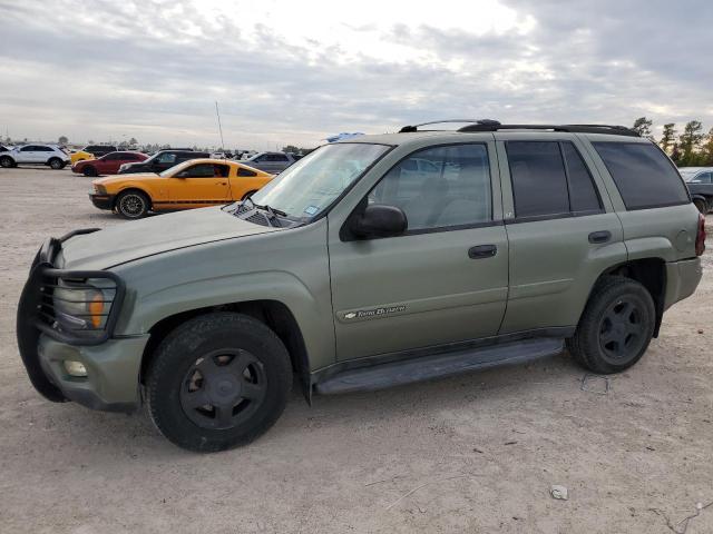 1GNDT13S032377326 - 2003 CHEVROLET TRAILBLAZE GREEN photo 1