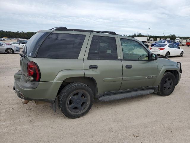 1GNDT13S032377326 - 2003 CHEVROLET TRAILBLAZE GREEN photo 3