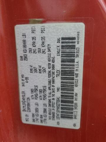 1B7HF16YXXS272641 - 1999 DODGE RAM 1500 RED photo 12