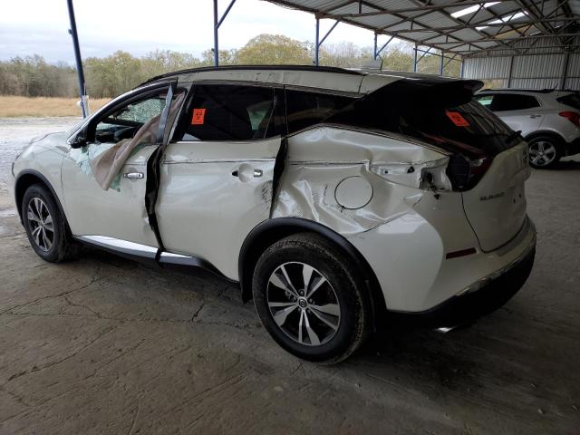 5N1AZ2BS5NC110189 - 2022 NISSAN MURANO SV WHITE photo 2