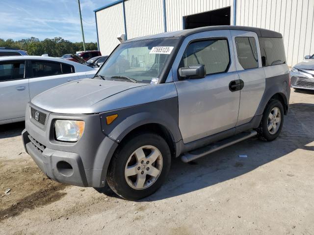 5J6YH28503L041037 - 2003 HONDA ELEMENT EX SILVER photo 1