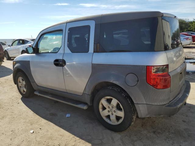 5J6YH28503L041037 - 2003 HONDA ELEMENT EX SILVER photo 2