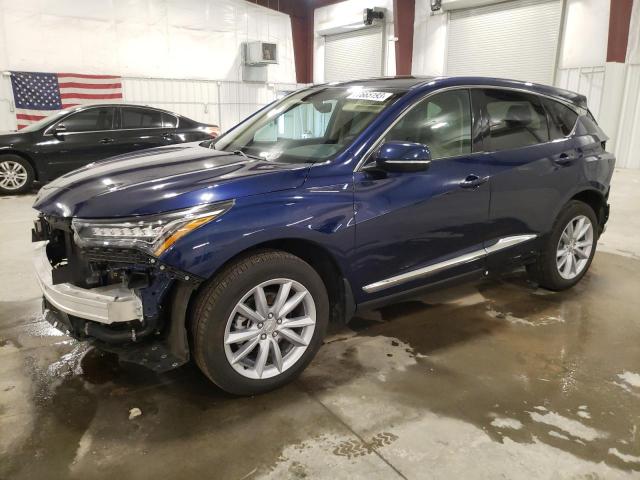 5J8TC2H39NL000701 - 2022 ACURA RDX BLUE photo 1