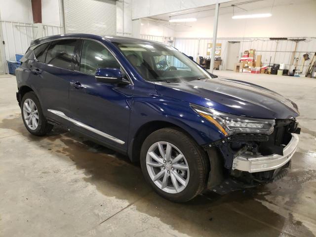 5J8TC2H39NL000701 - 2022 ACURA RDX BLUE photo 4