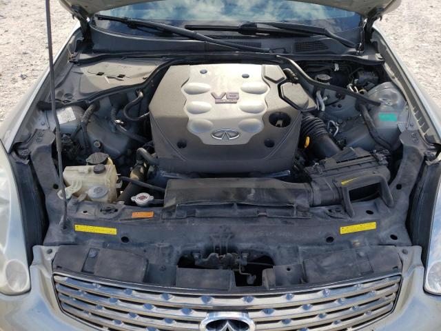 JNKCV54E16M719355 - 2006 INFINITI G35 GRAY photo 11