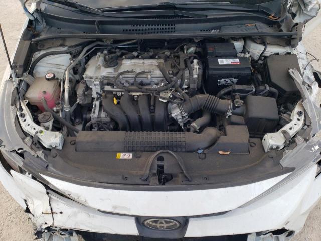 5YFEPMAE6MP232178 - 2021 TOYOTA COROLLA LE WHITE photo 11