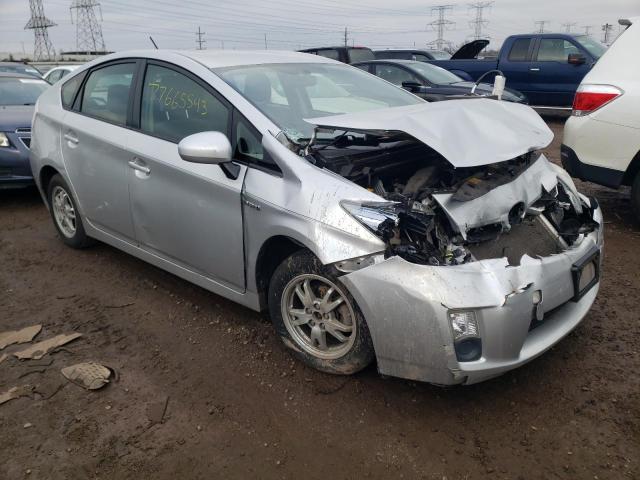 JTDKN3DU0B0324187 - 2011 TOYOTA PRIUS SILVER photo 4