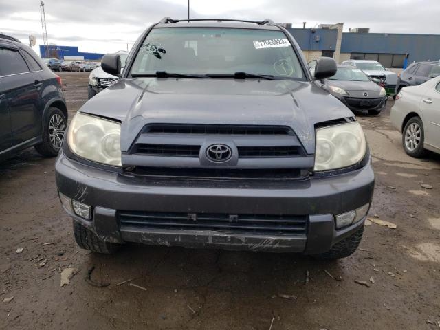 JTEBU14R040050801 - 2004 TOYOTA 4RUNNER SR5 BLUE photo 5