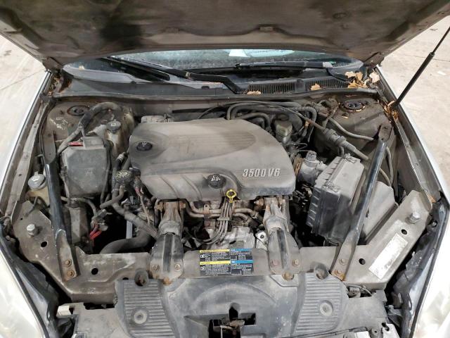 2G1WT58N569280679 - 2006 CHEVROLET IMPALA LT GRAY photo 11