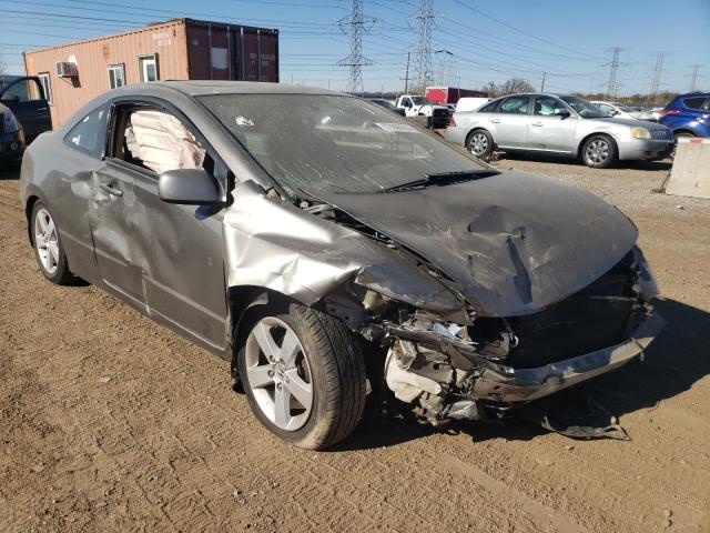 2HGFG12877H537406 - 2007 HONDA CIVIC EX GRAY photo 4