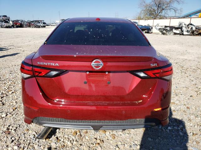 3N1AB8DVXNY320624 - 2022 NISSAN SENTRA SR RED photo 6