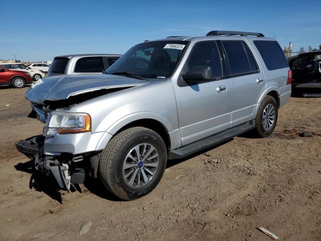 1FMJU1HT0HEA83677 - 2017 FORD EXPEDITION XLT SILVER photo 1