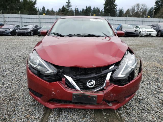 3N1AB7APXGL644530 - 2016 NISSAN SENTRA S RED photo 5