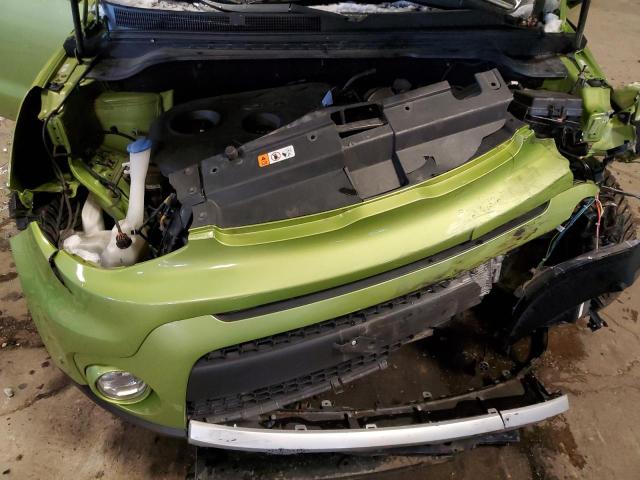 KNDJP3A51H7887624 - 2017 KIA SOUL + GREEN photo 11