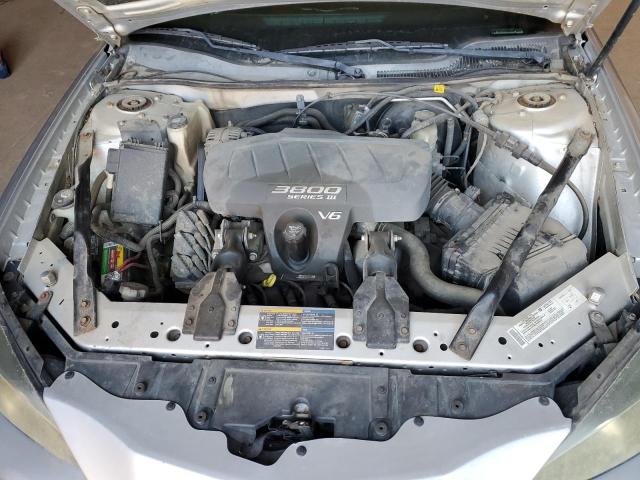 2G2WP522751231169 - 2005 PONTIAC GRAND PRIX SILVER photo 11