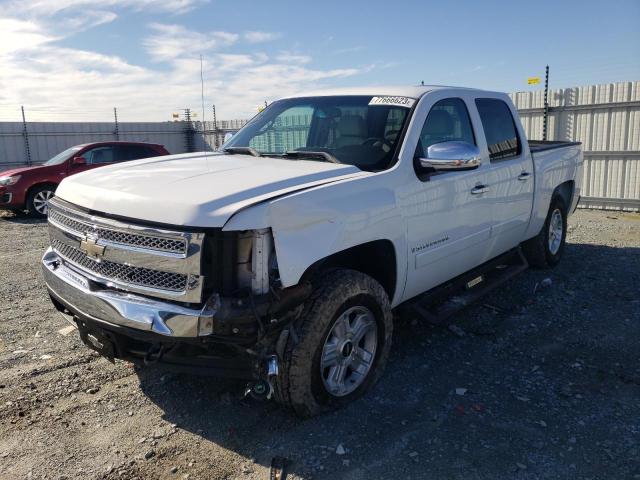 3GCEC13C97G507008 - 2007 CHEVROLET SILVRK1500 C1500 CREW CAB WHITE photo 1