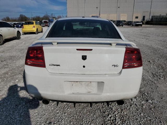 2B3LA53H66H386549 - 2006 DODGE CHARGER R/T WHITE photo 6