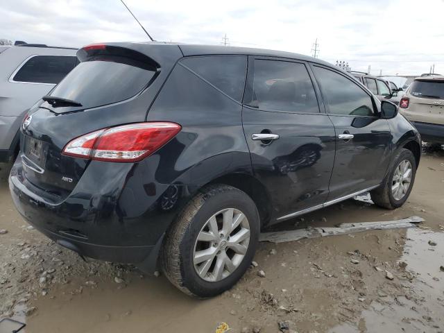 JN8AZ1MW3DW306549 - 2013 NISSAN MURANO S BLACK photo 3