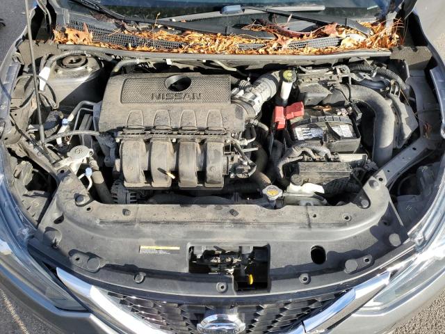 3N1AB7AP9KY382804 - 2019 NISSAN SENTRA S GRAY photo 11