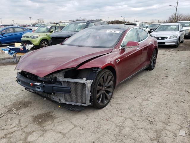5YJSA1DP4CFS01019 - 2012 TESLA MODEL S ყავისფერი ფოტო 1