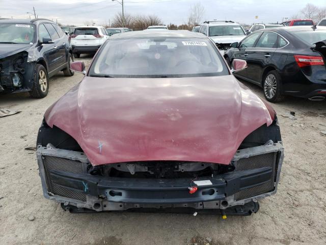 5YJSA1DP4CFS01019 - 2012 TESLA MODEL S ყავისფერი ფოტო 5