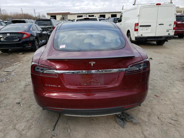 5YJSA1DP4CFS01019 - 2012 TESLA MODEL S BROWN photo 6