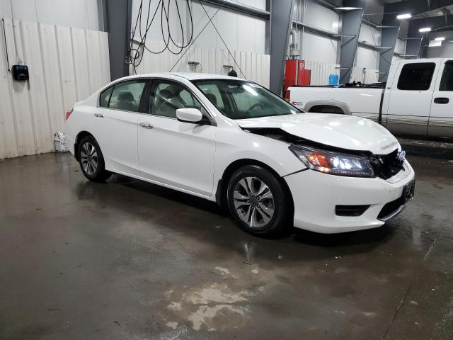 1HGCR2F33DA105200 - 2013 HONDA ACCORD LX WHITE photo 4