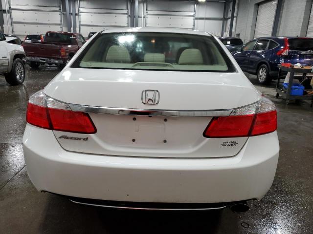 1HGCR2F33DA105200 - 2013 HONDA ACCORD LX WHITE photo 6