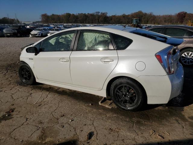 JTDKN3DU8F2001760 - 2015 TOYOTA PRIUS WHITE photo 2