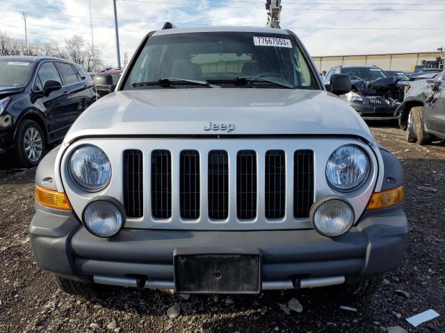 1J4GL38K55W720244 - 2005 JEEP LIBERTY RENEGADE 银色 照片 5