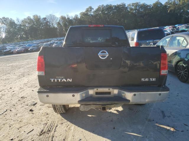 1N6BA07B06N574443 - 2006 NISSAN TITAN XE BLACK photo 6