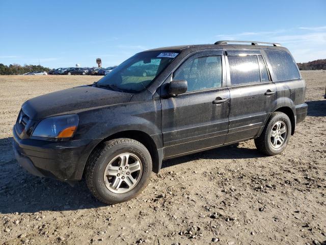 5FNYF18695B061954 - 2005 HONDA PILOT EXL BLACK photo 1