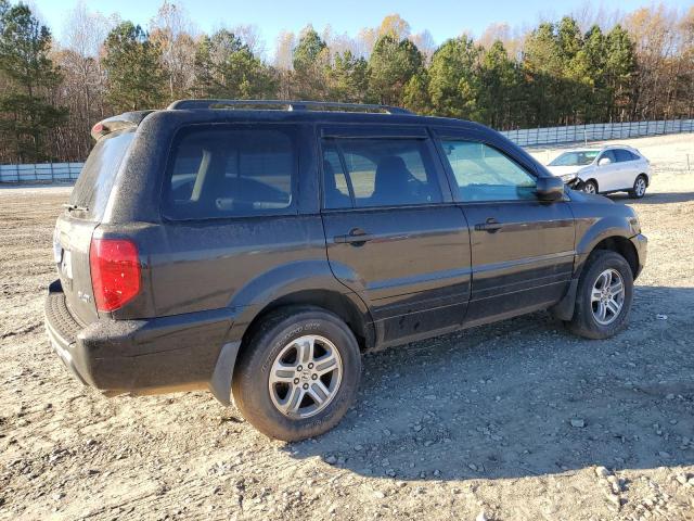 5FNYF18695B061954 - 2005 HONDA PILOT EXL BLACK photo 3