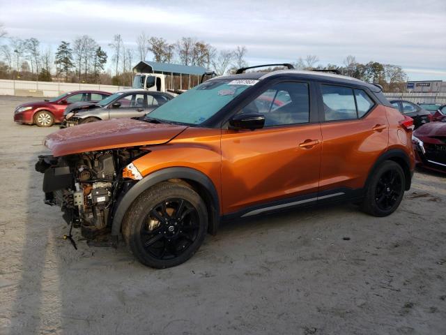 3N1CP5DV0LL532662 - 2020 NISSAN KICKS SR ORANGE photo 1