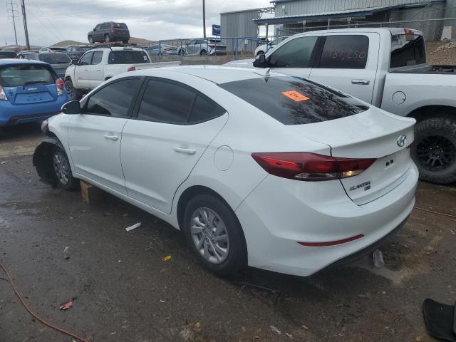 5NPD74LF8HH185689 - 2017 HYUNDAI ELANTRA SE WHITE photo 2