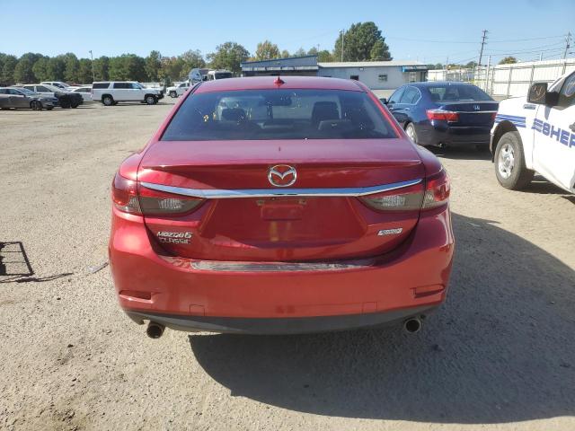 JM1GJ1W68E1144202 - 2014 MAZDA 6 GRAND TOURING RED photo 6