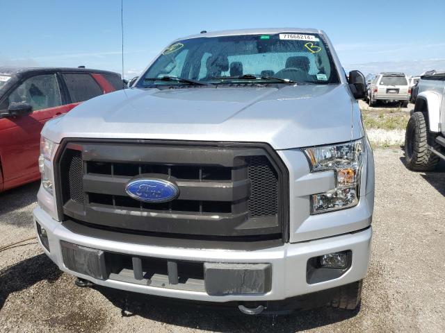 1FTEW1EP8GFC65594 - 2016 FORD F150 SUPERCREW SILVER photo 5