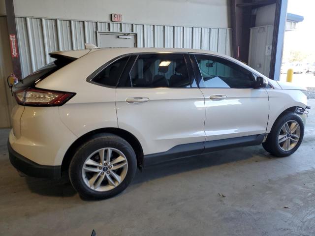 2FMTK4J95FBB13179 - 2015 FORD EDGE SEL WHITE photo 3