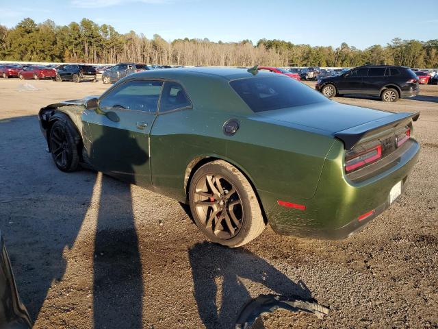 2C3CDZFJ2PH527232 - 2023 DODGE CHALLENGER R/T SCAT PACK GREEN photo 2