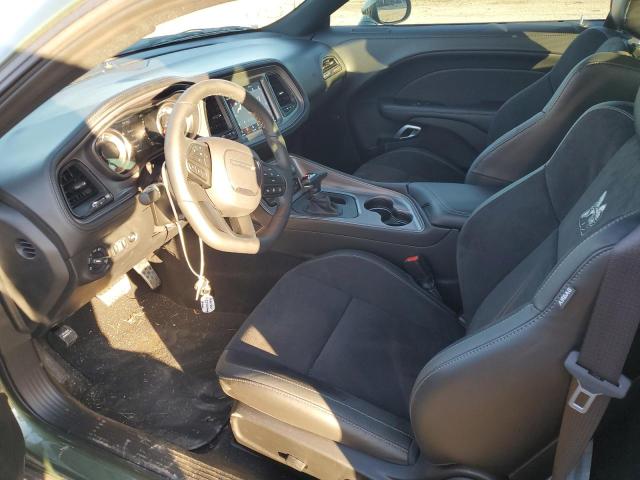 2C3CDZFJ2PH527232 - 2023 DODGE CHALLENGER R/T SCAT PACK GREEN photo 7