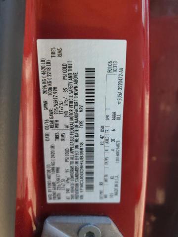 1FMCU0GD6HUB39818 - 2017 FORD ESCAPE SE RED photo 12