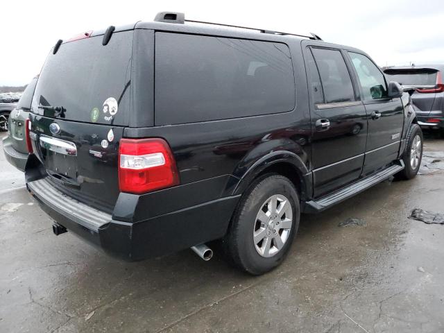 1FMFK20587LA18732 - 2007 FORD EXPEDITION EL LIMITED BLACK photo 3