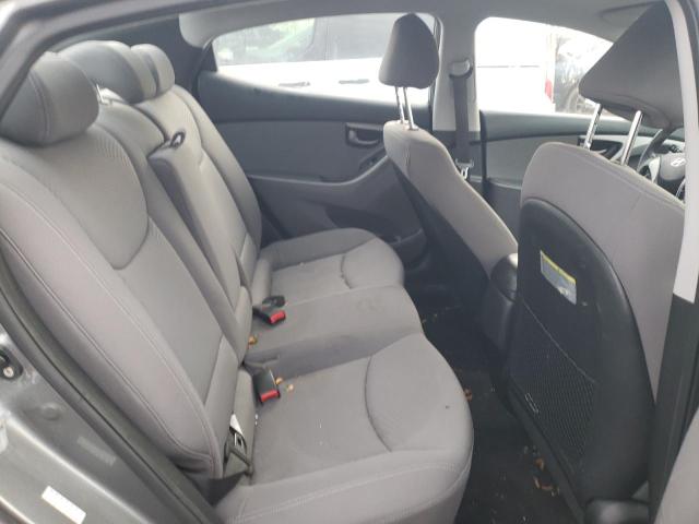 KMHDH4AE9GU568161 - 2016 HYUNDAI ELANTRA SE GRAY photo 10