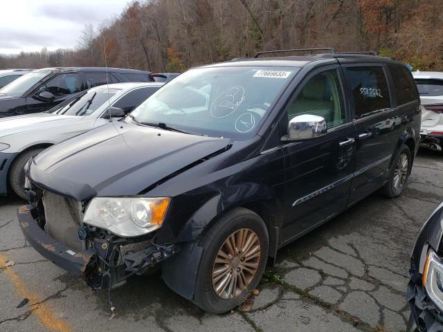 2C4RC1CG1DR668558 - 2013 CHRYSLER TOWN & COU TOURING L BLACK photo 2