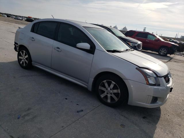 3N1AB6AP3CL674327 - 2012 NISSAN SENTRA 2.0 SILVER photo 4