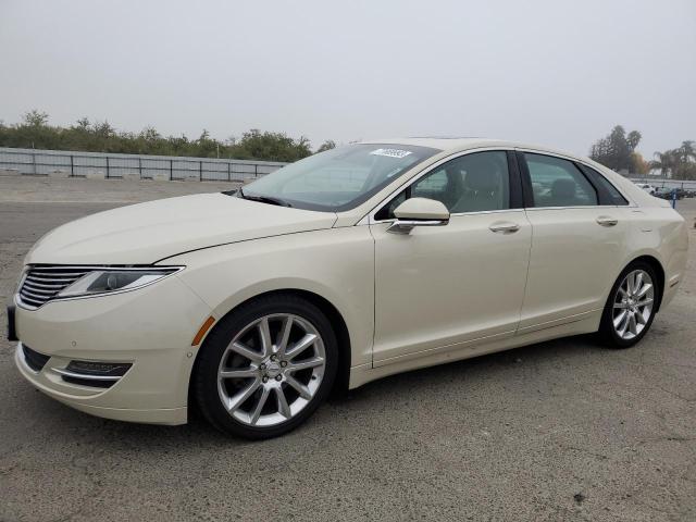 3LN6L2G9XGR615727 - 2016 LINCOLN MKZ BEIGE photo 1