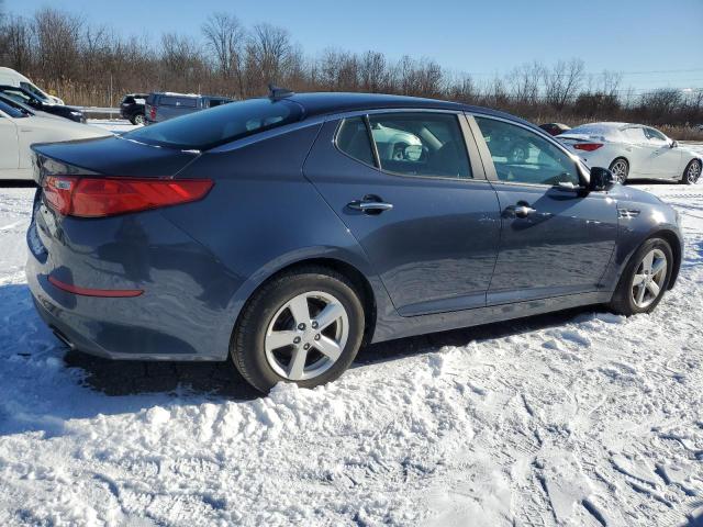 KNAGM4A73F5611185 - 2015 KIA OPTIMA LX BLUE photo 3